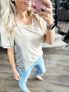 Save It Later Striped Tee (Multiple Colors)