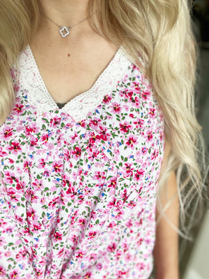 Something to Believe Floral Top (SALE)