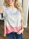 Long Time Lovin Color Block Tee