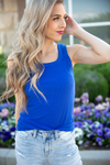 Looking Back Ribbed Tank Top (Multiple Colors) (SALE)