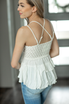 Look at You Crochet Tank Top (Neutral Colors) (SALE)
