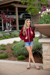 Going Deep Zip Up Crop Hoodie (Multiple Colors) (SALE)