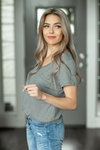 Be So Sweet V-Neck Tee (Multiple Colors) (SALE)