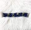 Lovely Day Beaded Apple Watch Band in Navy
