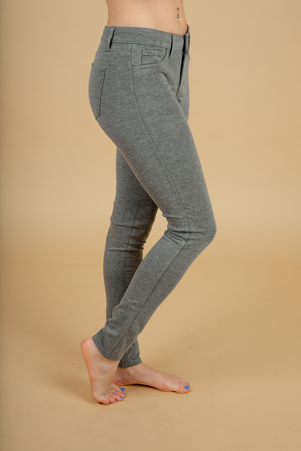 Cielo Want It To Skinny Pants in Charcoal