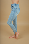Risen A Different Time Light Wash Skinny Jeans