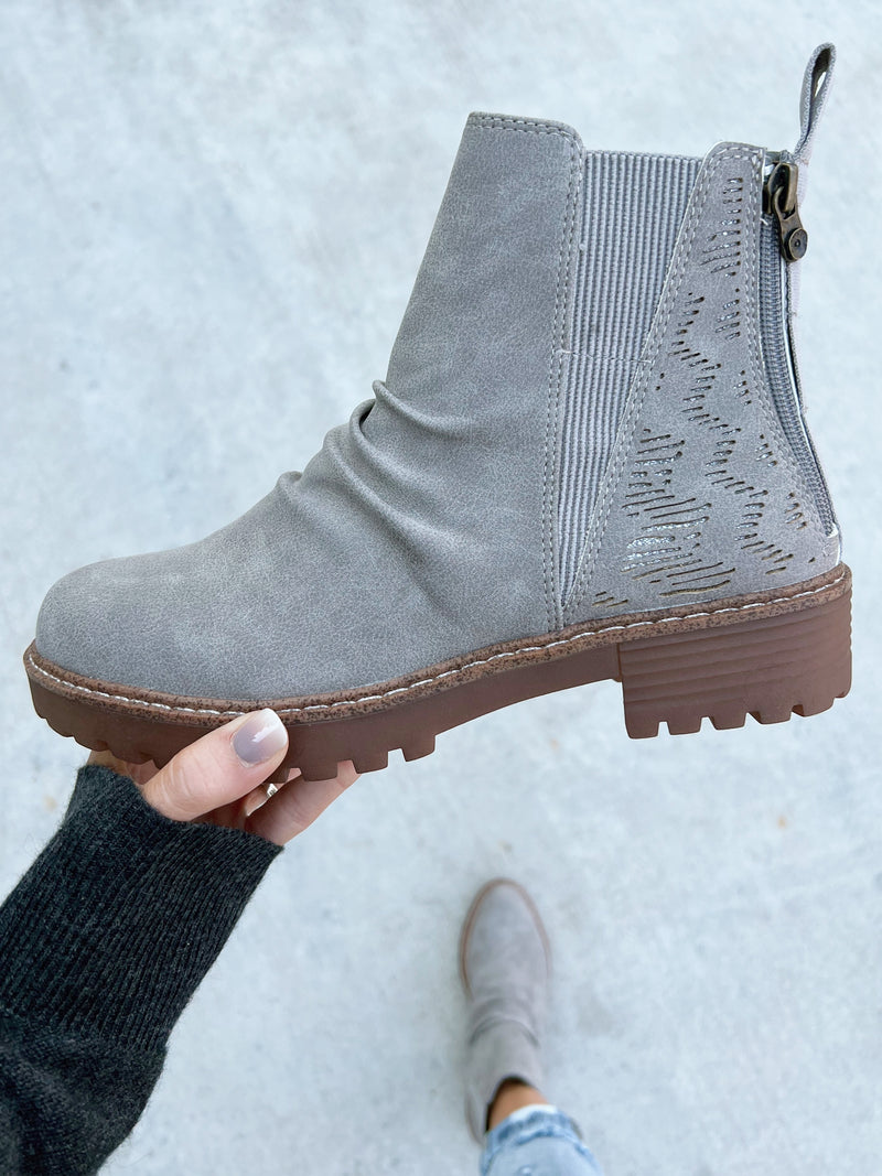 Blowfish Gives Me Hope Booties in Gray (SALE)