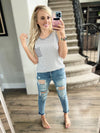 Once I Get It Striped Tank Top (SALE)