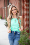 Could Say Ribbed Tank Top (Multiple Colors) (SALE)