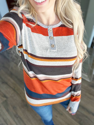 Magic in the Air Striped Long Sleeve