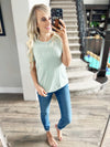 You're My Favorite Short Sleeve in Sage