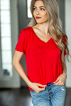 Made For It V-Neck Tee (Multiple Colors)