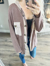 Need This Now Ribbed Shacket in Deep Mocha