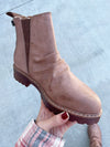 Blowfish Gives Me Hope Booties in Dusty Tan