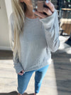 Right Answer Top in Heather Gray