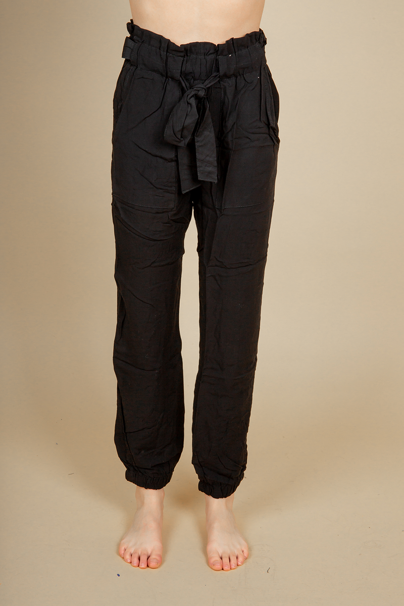 On Your Way Joggers in Black (SALE)