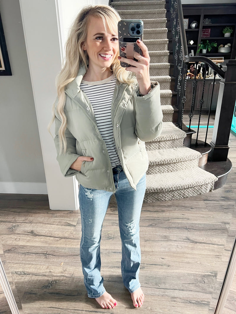 Made For This Coat in Sage