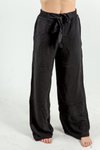 Wait for It Flare Work Pants in Black (SALE)