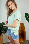 Sing Along V-Neck Top (Multiple Colors)