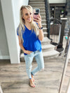 **Deal of the Day** Hold On V-Neck Tee (Multiple Colors)