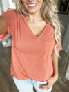 Get it Today V-Neck Tee (Multiple Colors) (SALE)