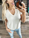 Thread & Supply Lanelle Tee in Heather Oatmeal
