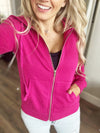 Running Late Full Zip Hoodie (Multiple Colors)