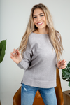 Have it All Sweater in Gray
