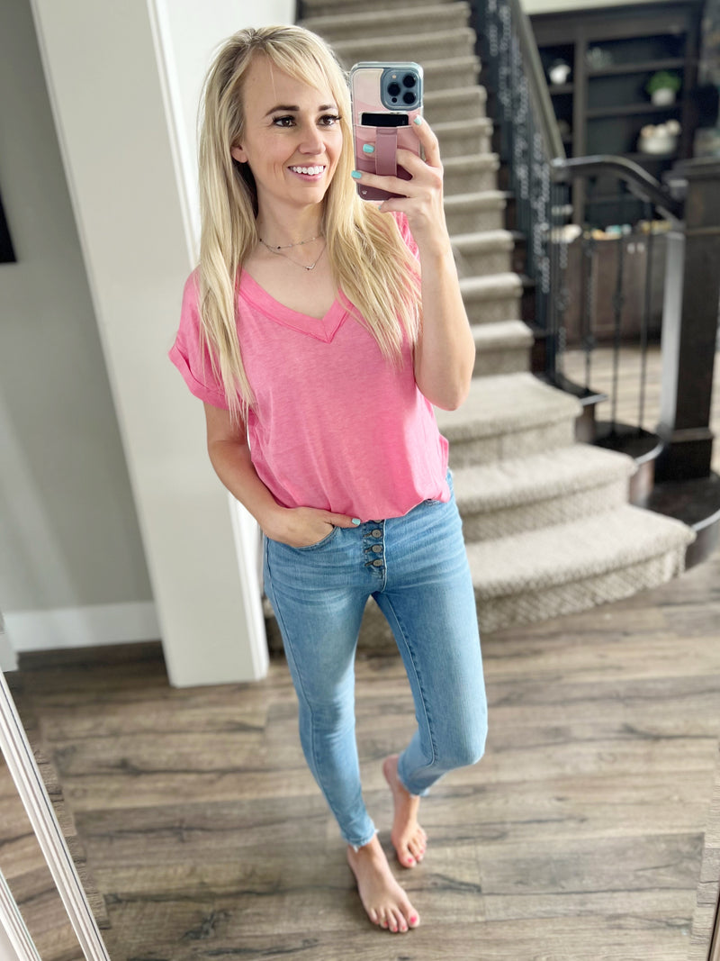 My Story V-Neck Tee (Multiple Colors)