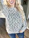 Student of the Game Sweater in Ivory and Black
