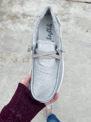 Gypsy Jazz All That Glitters Sneakers in Silver