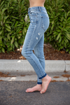 Risen Falling for It Light Wash Skinny Jeans