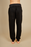 Let It Run Distressed Joggers in Black (SALE)