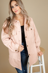 Fall in Love Shacket in Mauve (SALE)