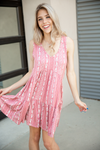 Seen Too Much Paisley Dress in Mauve (SALE)