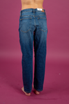 Judy Blue Time To Go Thermal Patched Dark Wash Jeans (SALE)