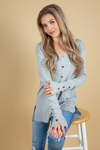Out from Behind Button Up Cardigan (Multiple Colors) (SALE)