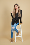 Out from Behind Button Up Cardigan (Multiple Colors) (SALE)