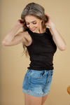 Little Bit of Sun Ribbed Tank Top (Multiple Colors) (SALE)