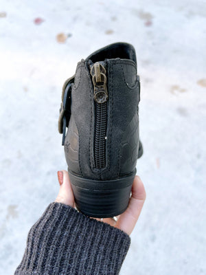 Blowfish Make Time For Me Booties in Black