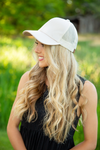 Mesh Baseball Cap in Pearl (SALE)