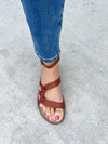 Blowfish Only Get So Far Sandals in Brown