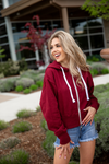 Going Deep Zip Up Crop Hoodie (Multiple Colors) (SALE)