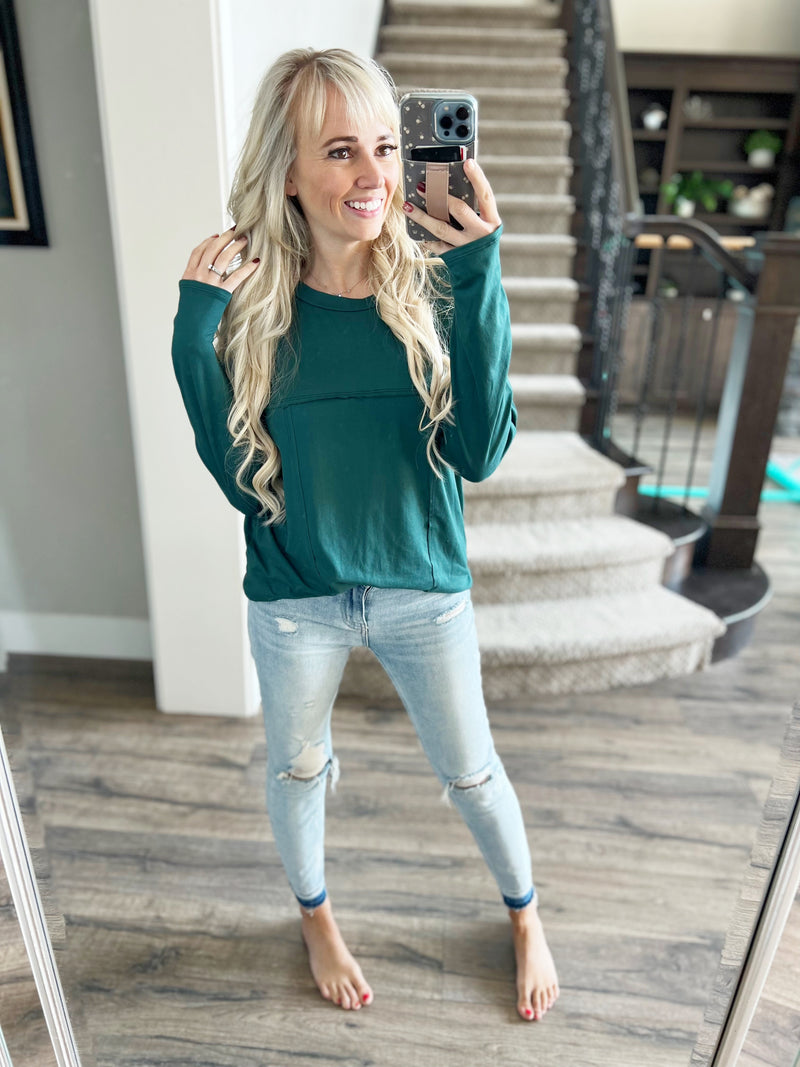 Starting Point Long Sleeve Top (multiple colors)