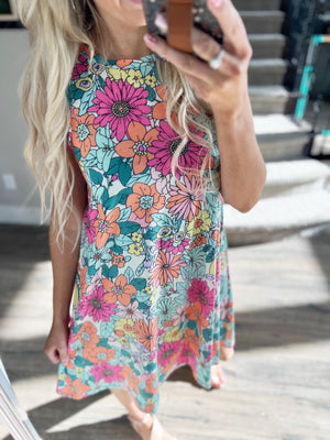 Try Again Floral Dress