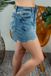 Judy Blue So Happy Medium Wash Shorts