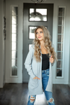 Make It Yours Cardigan in Grey