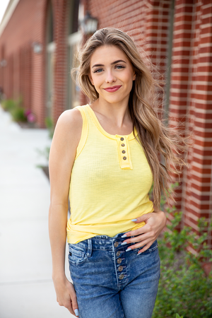 Could Say Ribbed Tank Top (Multiple Colors) (SALE)