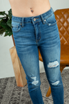 KanCan Loving You Is Easy Distressed Medium Wash Jeans (SALE)
