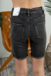 KanCan Shout It Out Black Bermuda Shorts (SALE)